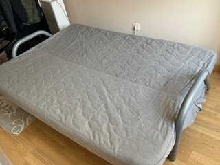 Sofá Cama Gris 135cm