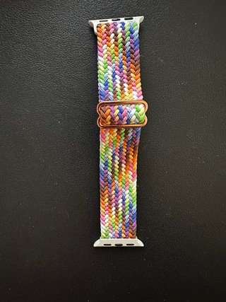 Correa Apple Watch 40mm trenzada multicolor