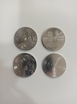2 Monedas Portugal 5€ 2025