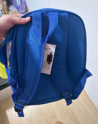 Mochila infantil espacio azul