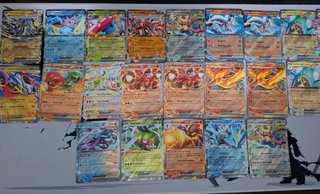 Lote Cartas Pokémon EX Español/Inglés