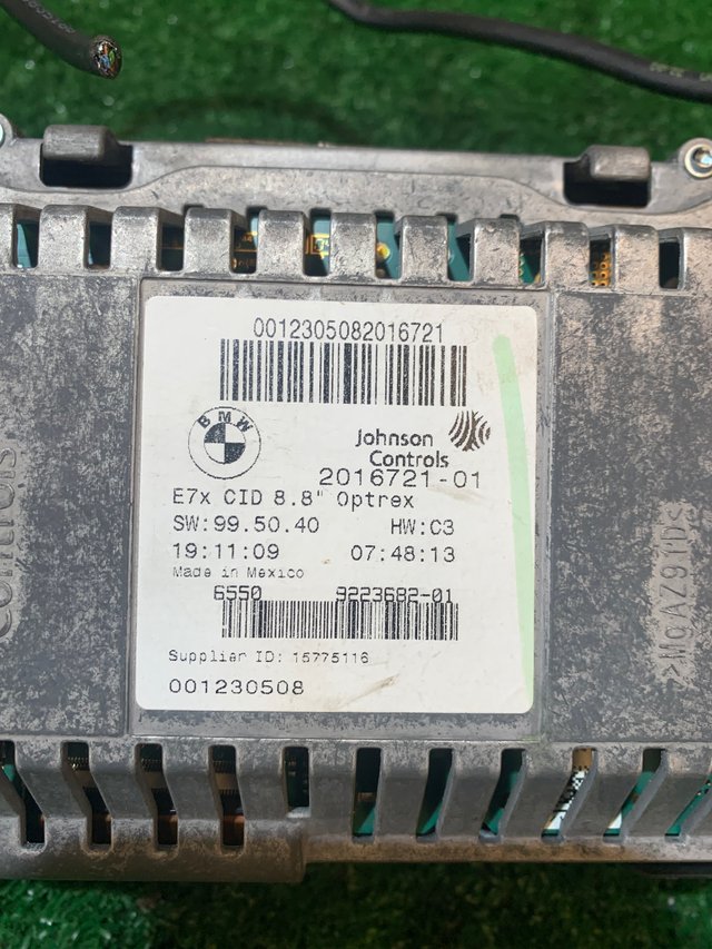 Pantalla multifunción BMW X5 E70