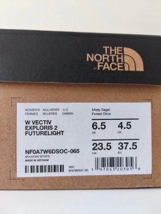 Zapatillas The North Face Verde Militar