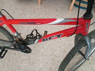 Bicicleta infantil roja Spark