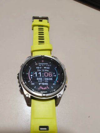 Garmin Fenix 8 Solar Titanium Zafiro
