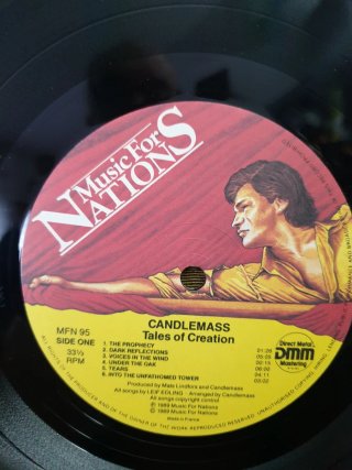 Candlemass - Tales Of Creation Vinilo 1989