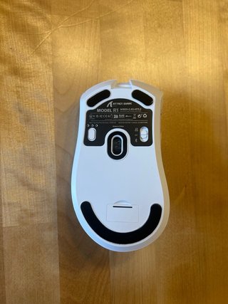 Ratón Gaming Attack Shark R1 Blanco