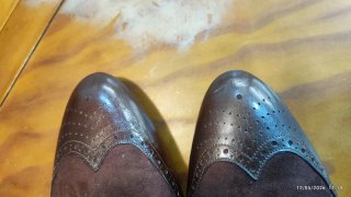 Zapatos Vintage Berran Exclusivos Marrones