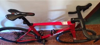 Bicicleta de carretera WRC Volcano Roja