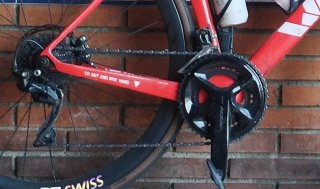 Bicicleta de carretera WRC Volcano Roja