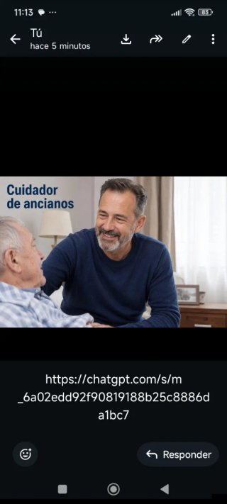 Se ofrece hombre de 55 años para cuidar mayores