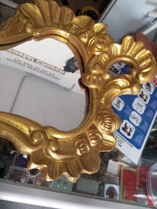 Espejo Decorativo Dorado