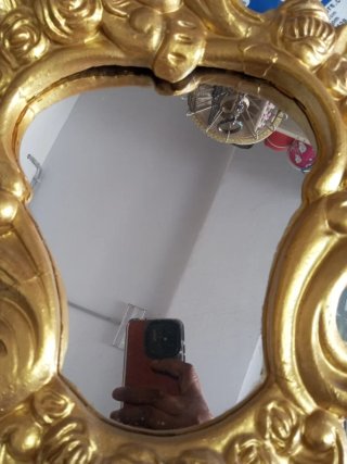 Espejo Decorativo Dorado