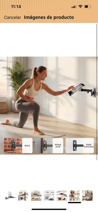 Soporte Pared Portátil/Tableta Carga 5kg