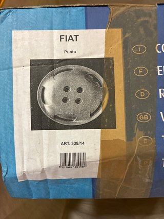 Tapacubos Fiat Punto 14 ART. 338/14