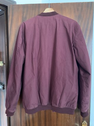 Chaqueta bomber Pull&Bear Burdeos Talla L