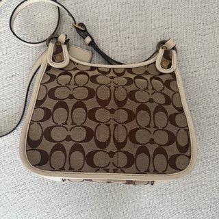 Borsa a spalla tracolla COACH monogram CC logo