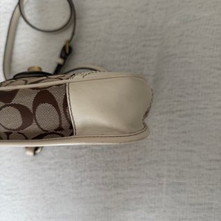 Borsa a spalla tracolla COACH monogram CC logo