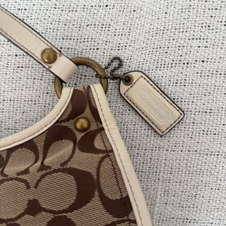 Borsa a spalla tracolla COACH monogram CC logo