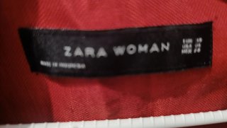 Chaqueta Zara Roja