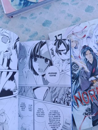 Tomos de Noragami del 11 al 18