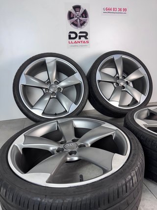 LLANTAS AUDI ROTOR A1 18” ORIGINALES CON NEUMÁTICO