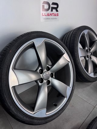 LLANTAS AUDI ROTOR A1 18” ORIGINALES CON NEUMÁTICO