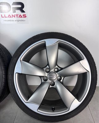 LLANTAS AUDI ROTOR A1 18” ORIGINALES CON NEUMÁTICO