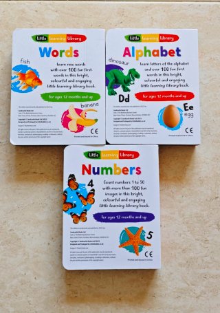 Primeras palabras. Libro niños en inglés.