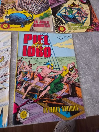 Coleccion Comics Piel de Lobo 1980