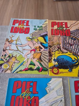Coleccion Comics Piel de Lobo 1980