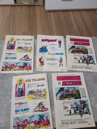 Coleccion Comics Piel de Lobo 1980
