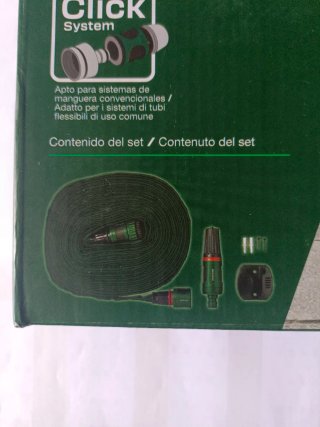 MANGUERA PLANA CON ACCESORIOS.