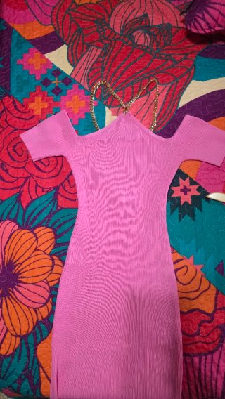 Vestido rosa sin estrenar