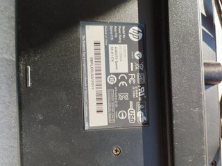 Teclado HP KUS0133 USB con Lector Tarjetas