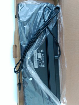 Teclado HP KUS0133 USB con Lector Tarjetas