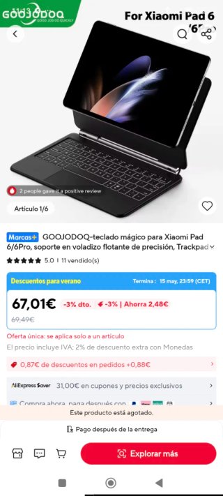 Tastiera per iPad Pro/Air 11/10.9
