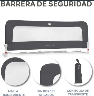 Barrera de seguridad para cama infantil