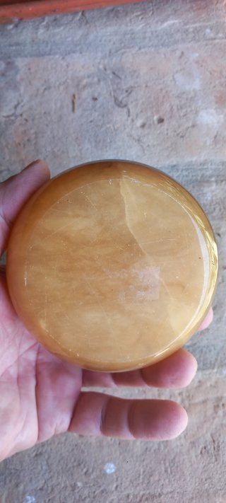Portagioie vintage anni '70 alabastro