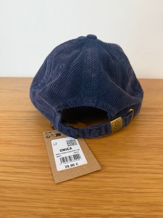 Gorra Scalpers Corduroy Beige y Azul