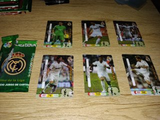 20 Sobres Real Madrid Cima de la Liga BBVA