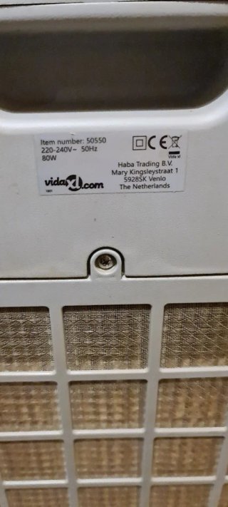 Climatizador evaporativo vidaXL