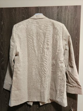 Americana Lino Salsa Jeans Beige
