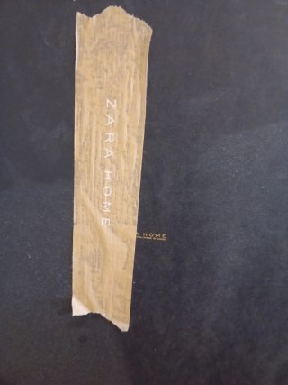 Espejo Zara Home Negro madera. Nuevo.