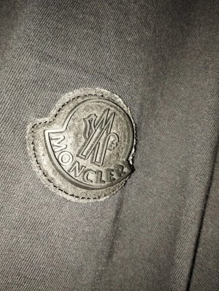 Camiseta Moncler Negra Logo