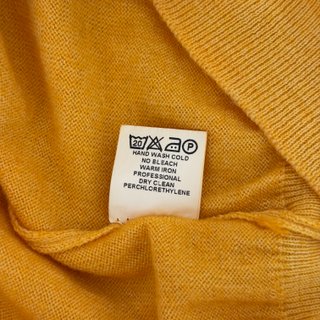 Maglione Gran Sasso Uomo 46 IT - S Giallo Lana