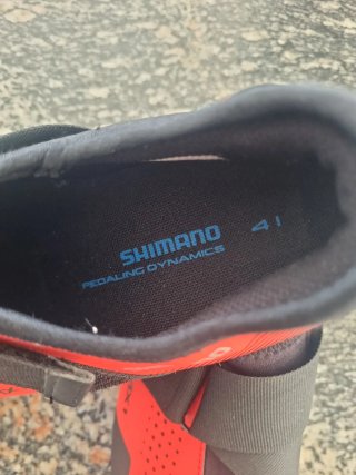 Zapatillas Ciclismo Shimano MX1 Rojas