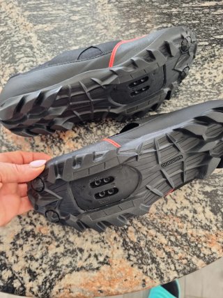 Zapatillas Ciclismo Shimano MX1 Rojas