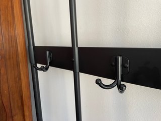 Perchero y zapatero Ikea Nipåsen negro