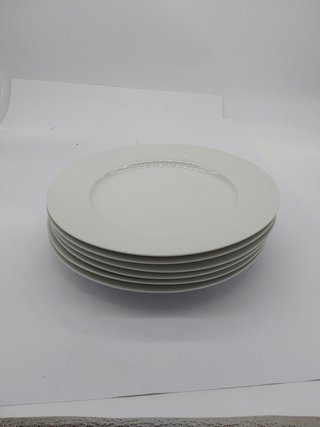Amazon Basics piatti piani, 6 unità, 26,7 cm